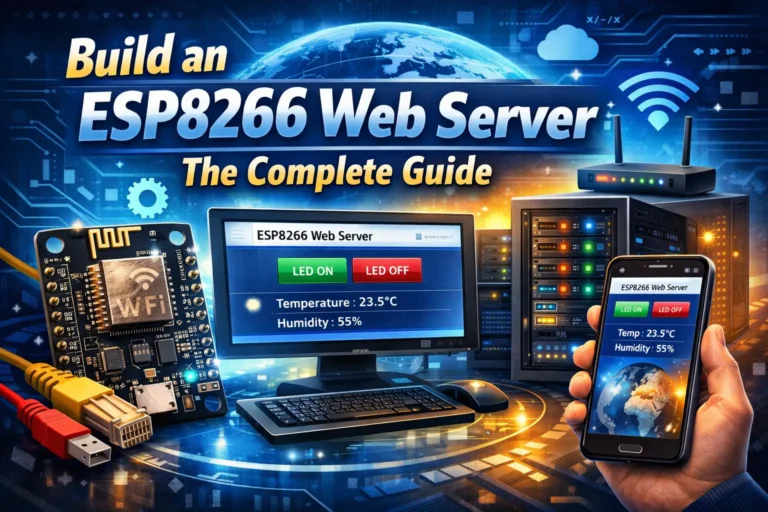 Build an ESP8266 Web Server: The Complete Guide 2 Build an ESP8266 Web Server: The Complete Guide