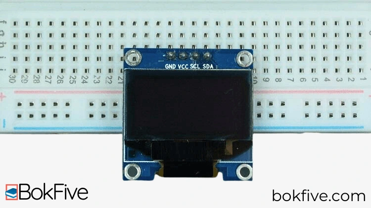 0.96 inch OLED display with ESP32 ESP8266 Arduino