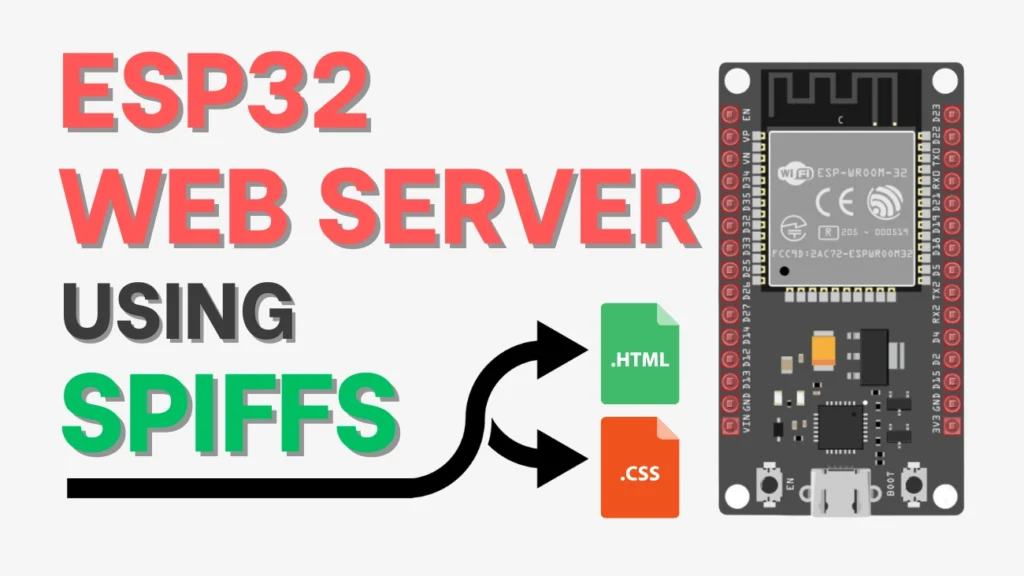 ESP32 Web Server using SPI Flash File System SPIFFS