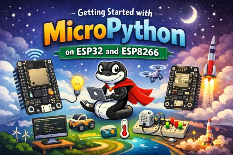 Getting Started with MicroPython on ESP32 and ESP8266