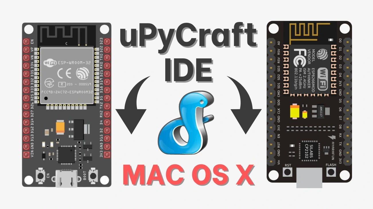 100+ ESP8266 Projects: Guides and Tutorials 10 How to Install uPyCraft IDE on a Mac OS X