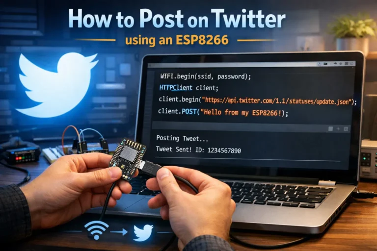 How to Post on Twitter using an ESP8266