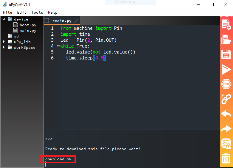Getting Started with MicroPython on ESP32 and ESP8266 21 download ok