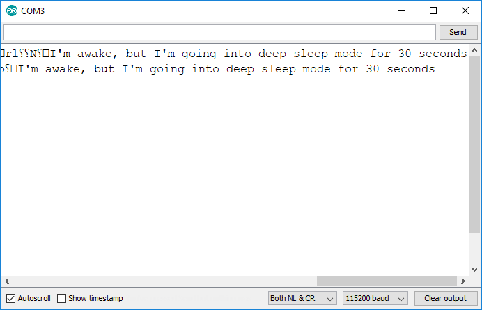 ESP8266 NodeMCU Deep Sleep with Arduino IDE 6 ESP8266 Deep Sleep with Timer Wake Up ESP8266 Serial Monitor