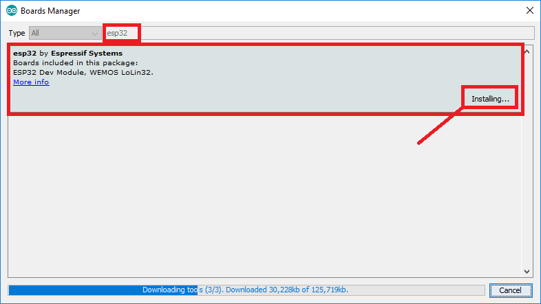 Install ESP32 Board in Arduino IDE in less than 1 minute 6 ESP32 Add-on in Arduino IDE Windows, Mac OS X, Linux Installed