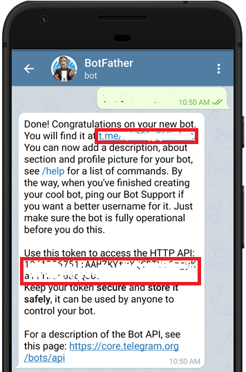 Bot Token Telegram Bot Father