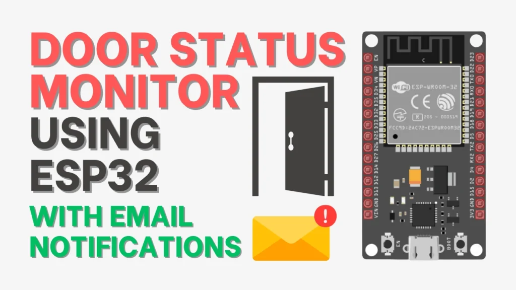 Door Status Monitor using ESP32 with Email Notifications