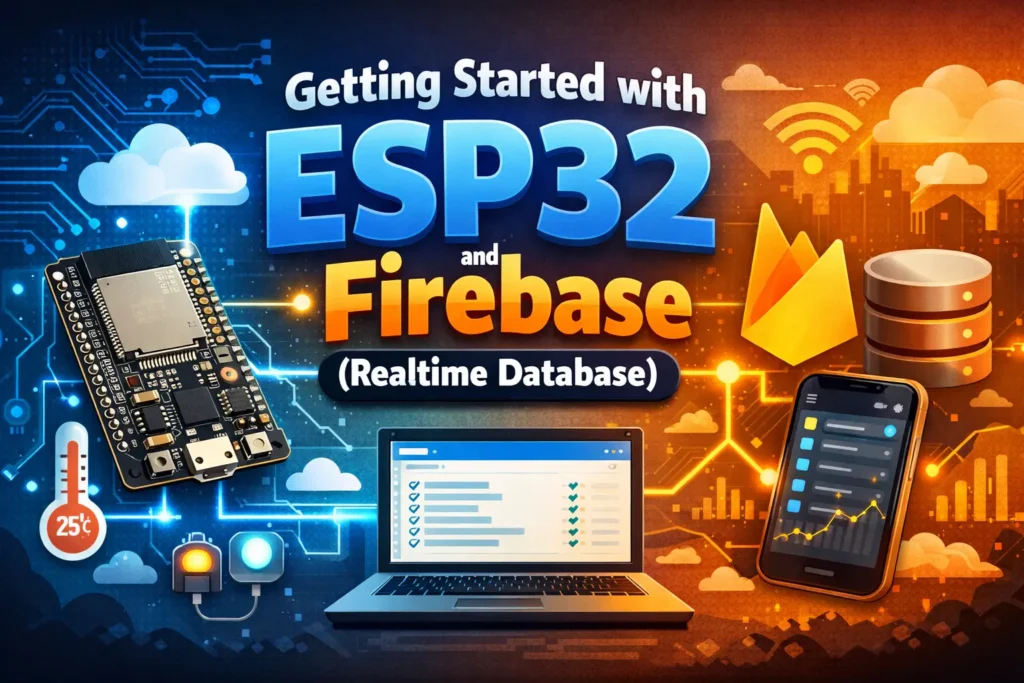 Getting Started with ESP32 and Firebase (Realtime Database)