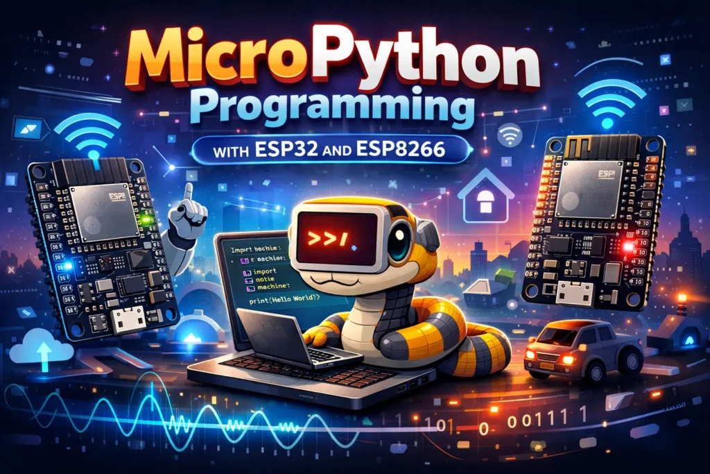 MicroPython Programming with ESP32 and ESP8266