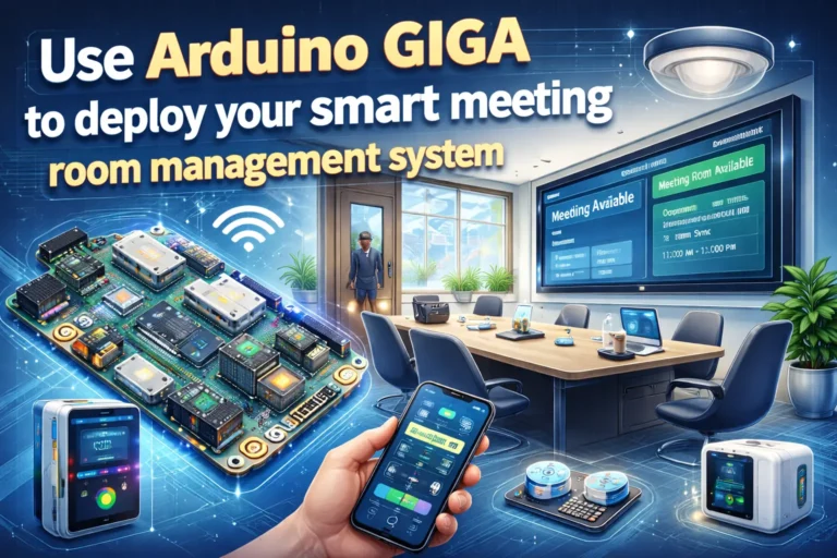 Use Arduino GIGA to deploy your smart meeting room management system