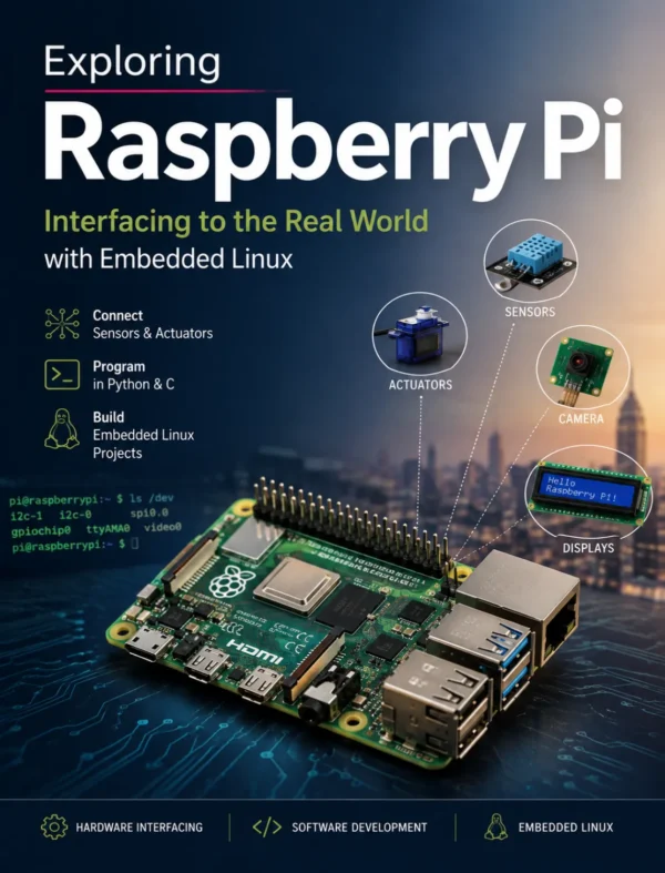 Exploring Raspberry Pi Interfacing to the Real World with Embedded Linux (1 ed)