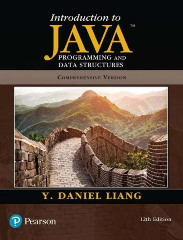 Introduction to Java Programming and Data Structures (12 ed)