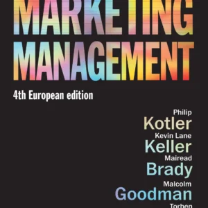Marketing Management European Edition (4 ed)