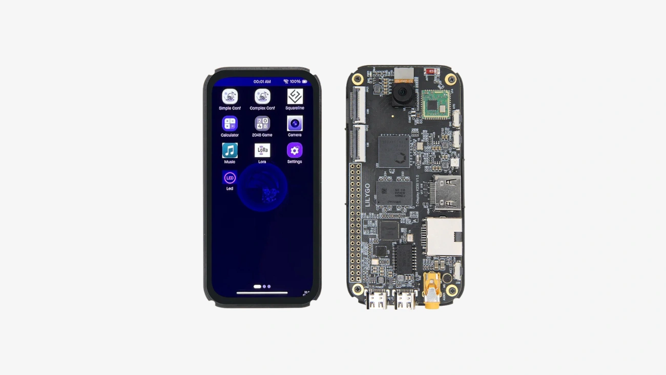 T-Display K230 Combines RISC-V Processing with LoRa, Wi-Fi, and AMOLED Display