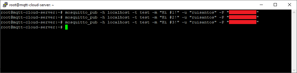 Cloud Mosquitto MQTT Broker Publish MQTT Message Topic to ESP32 ESP8266 NodeMCU