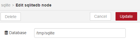 Sqlite default configs