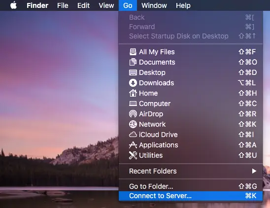 Getting Started with Home Assistant on Raspberry Pi 14 Accessing the shared files in Mac OS X