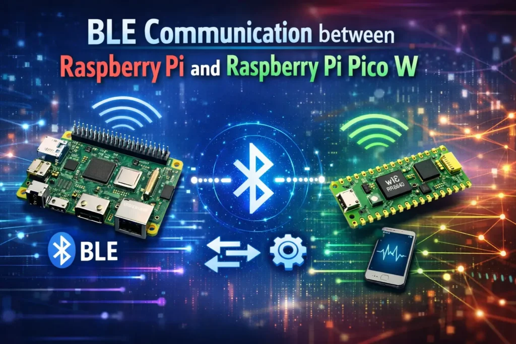 BLE Communication between Raspberry Pi and Raspberry Pi Pico W