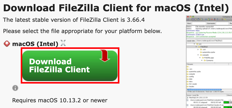 Transfer Files to and from Raspberry Pi using FileZilla FTP (Mac OS) 4 Download FileZilla File Transfer Protocol FTP Client Mac