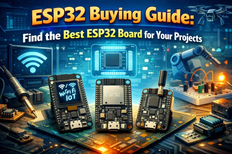 ESP32 Buying Guide: Find the Best ESP32 Board for Your Projects 2 ESP32 Buying Guide: Find the Best ESP32 Board for Your Projects