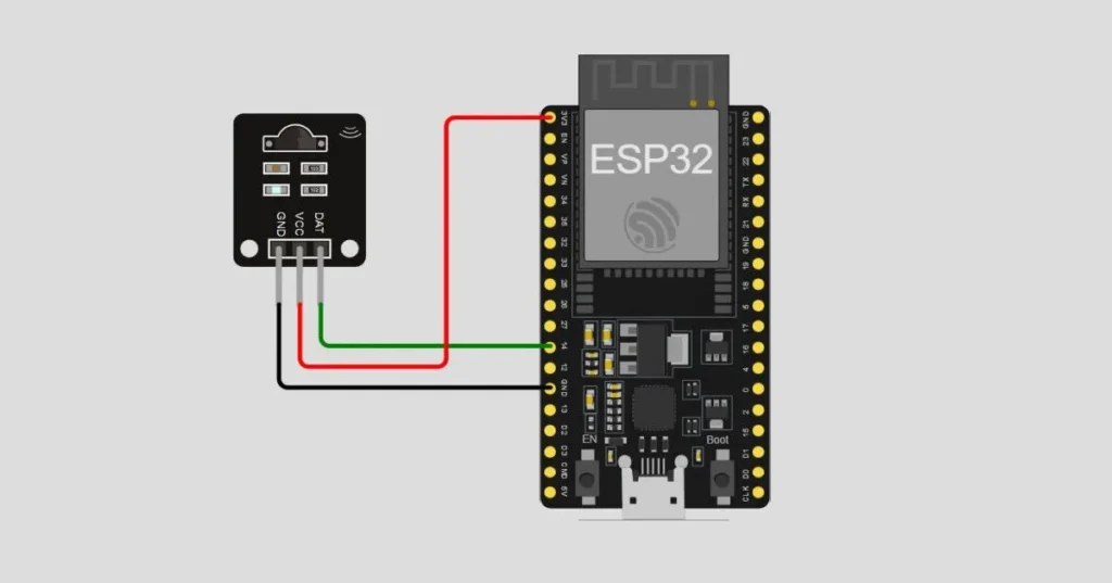 ESP32 IR Wiring