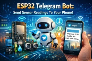 ESP32 Telegram Bot: Send Sensor Readings To Your Phone!