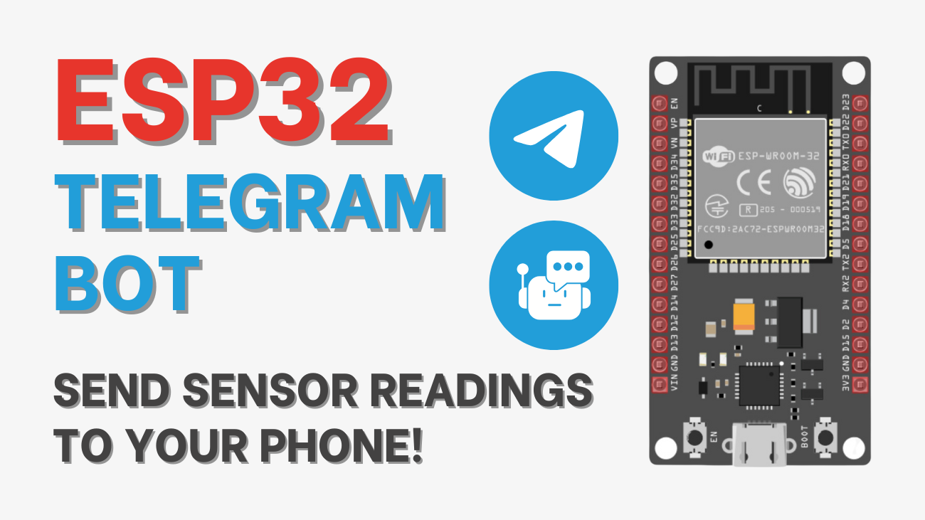 ESP32 Telegram Bot: Send Sensor Readings To Your Phone!
