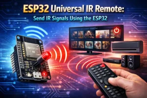 ESP32 Universal IR Remote: Send IR Signals Using the ESP32 4 ESP32 Universal IR Remote: Send IR Signals Using the ESP32