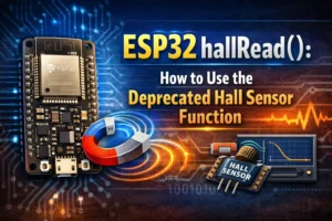 ESP32 hallRead(): How to Use the Deprecated Hall Sensor Function