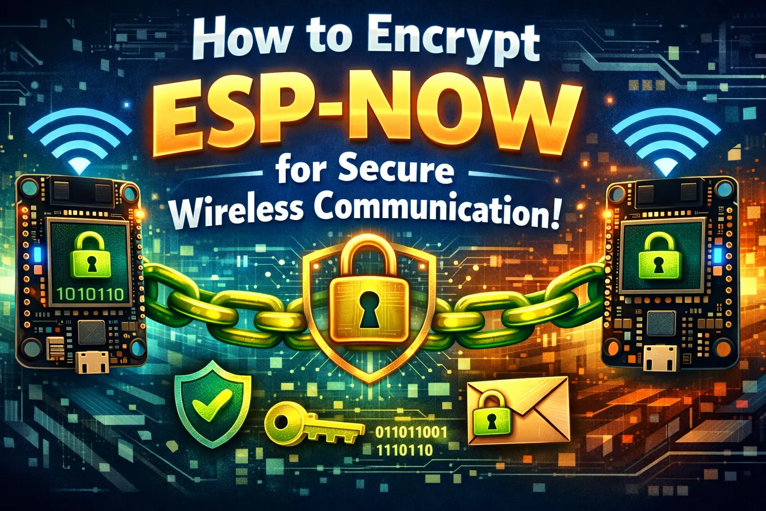 How to Encrypt ESP-NOW for Secure Wireless Communication!