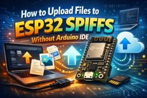 How to Upload Files to ESP32 SPIFFS Without Arduino IDE