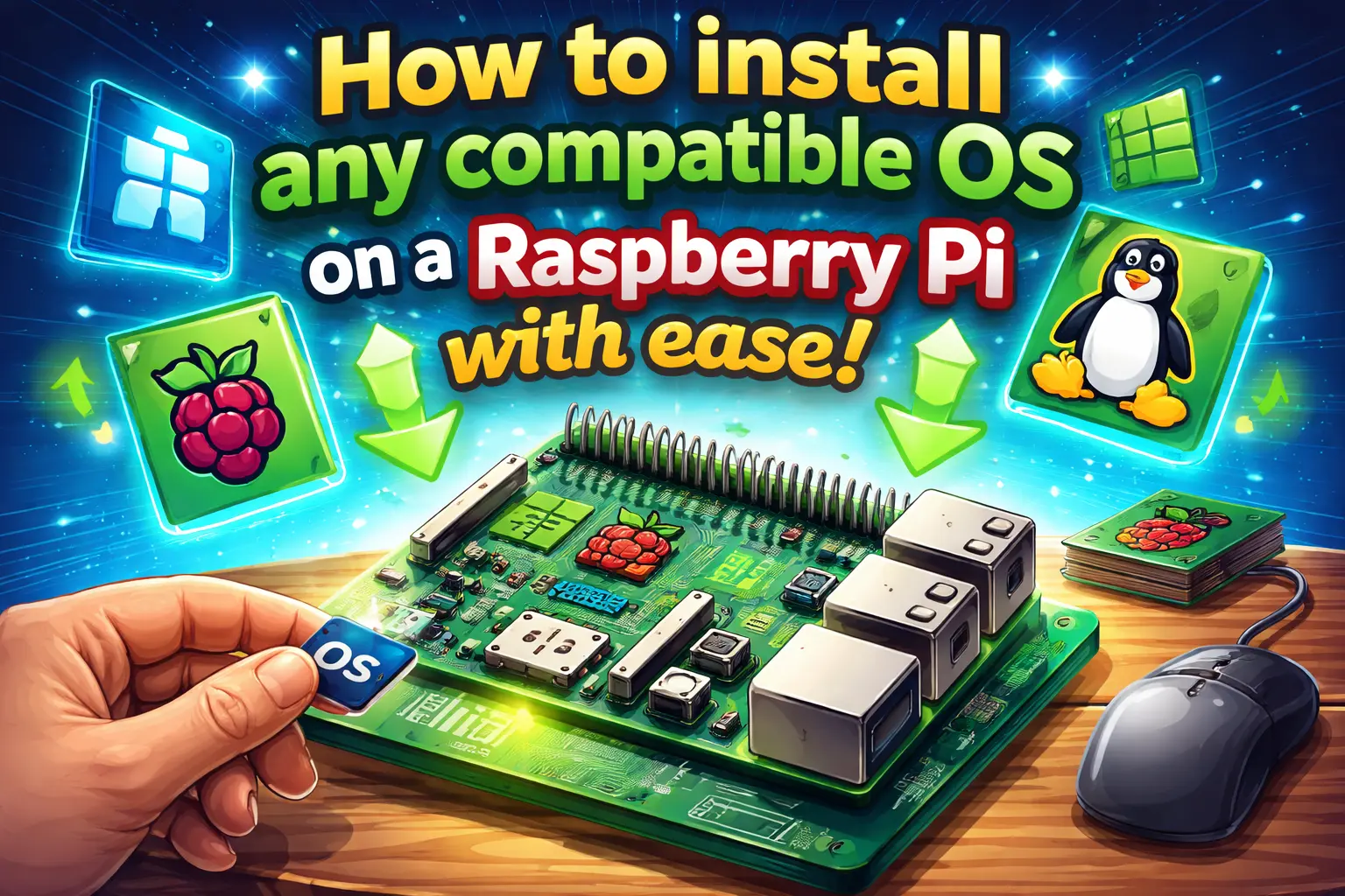 How to install any compatible OS on a Raspberry Pi with ease!