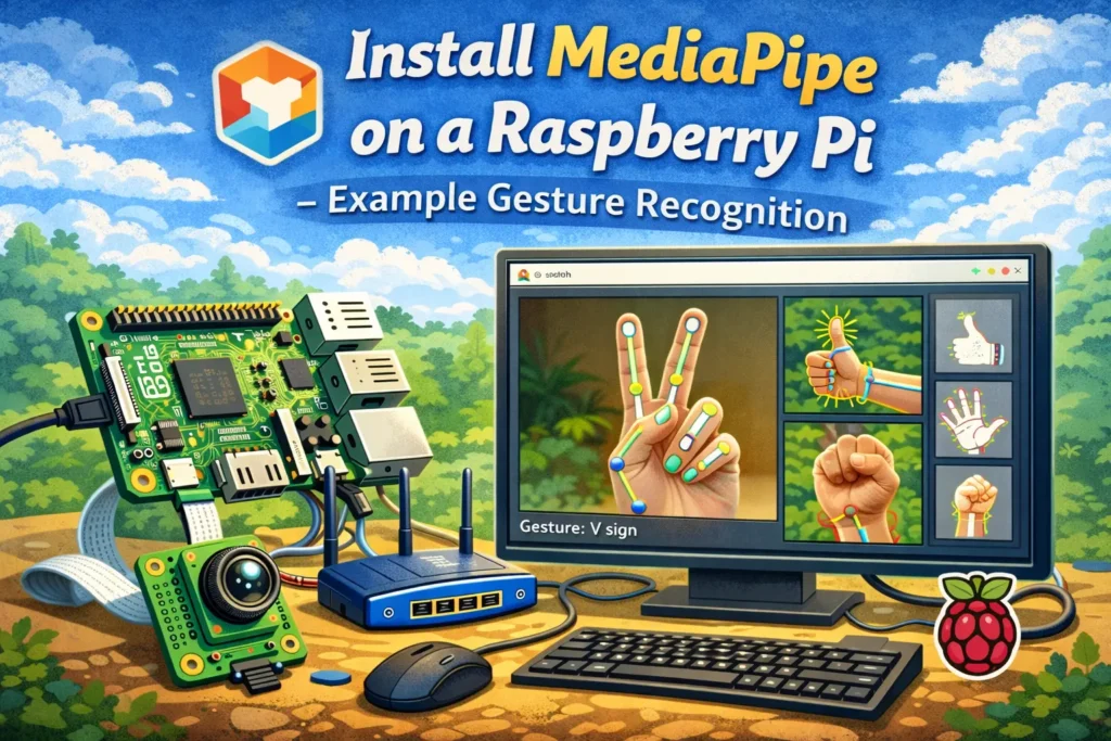 Install MediaPipe on a Raspberry Pi – Example Gesture Recognition