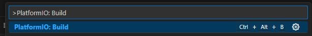 PlatformIO Build