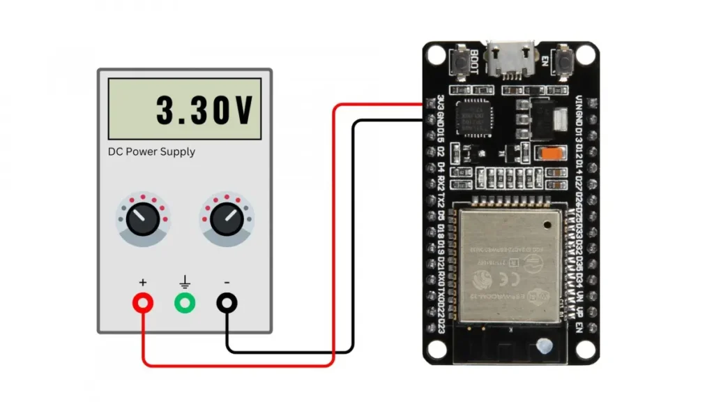 Power ESP32 Via 3V 3Pin
