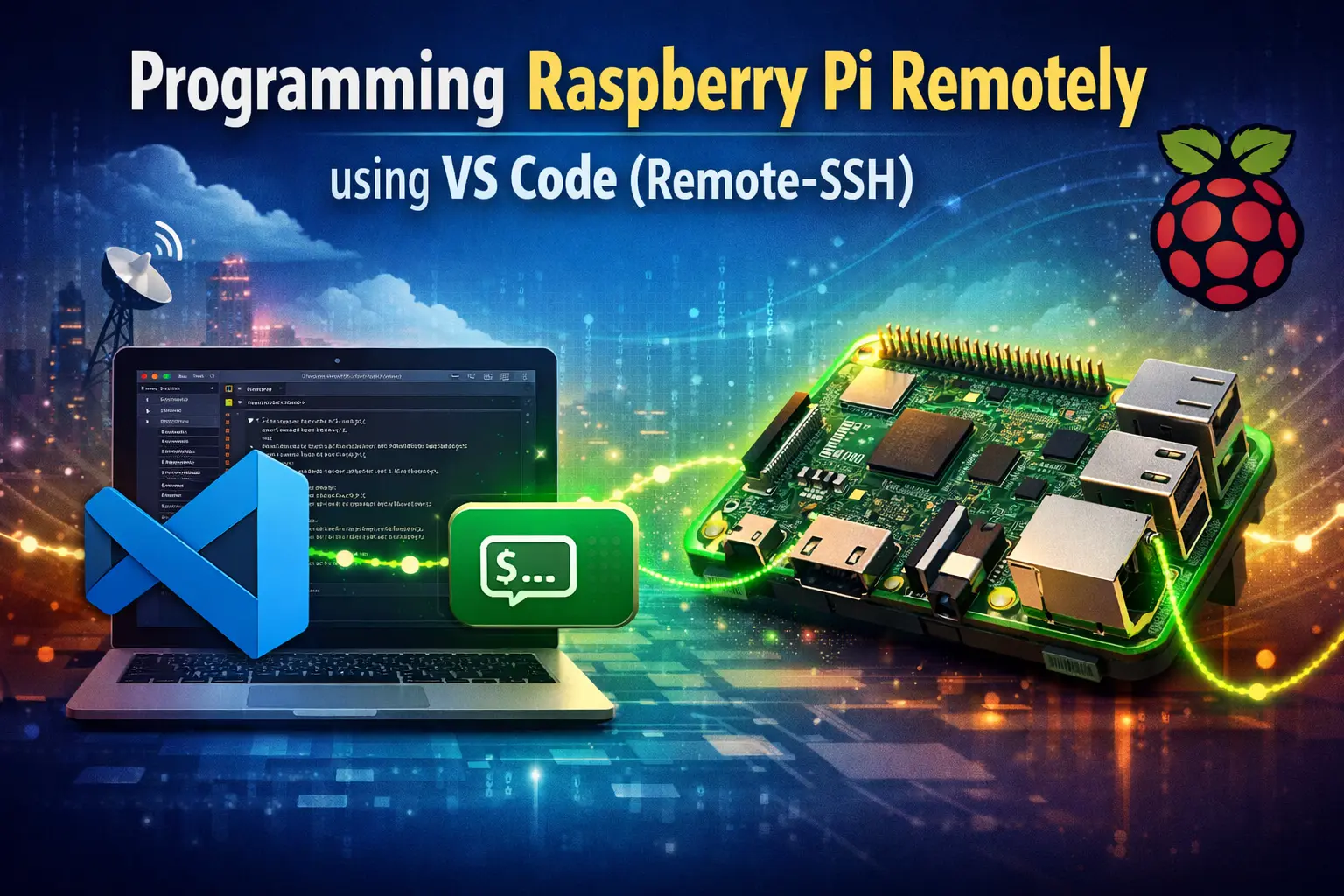 Programming Raspberry Pi Remotely using VS Code (Remote-SSH)