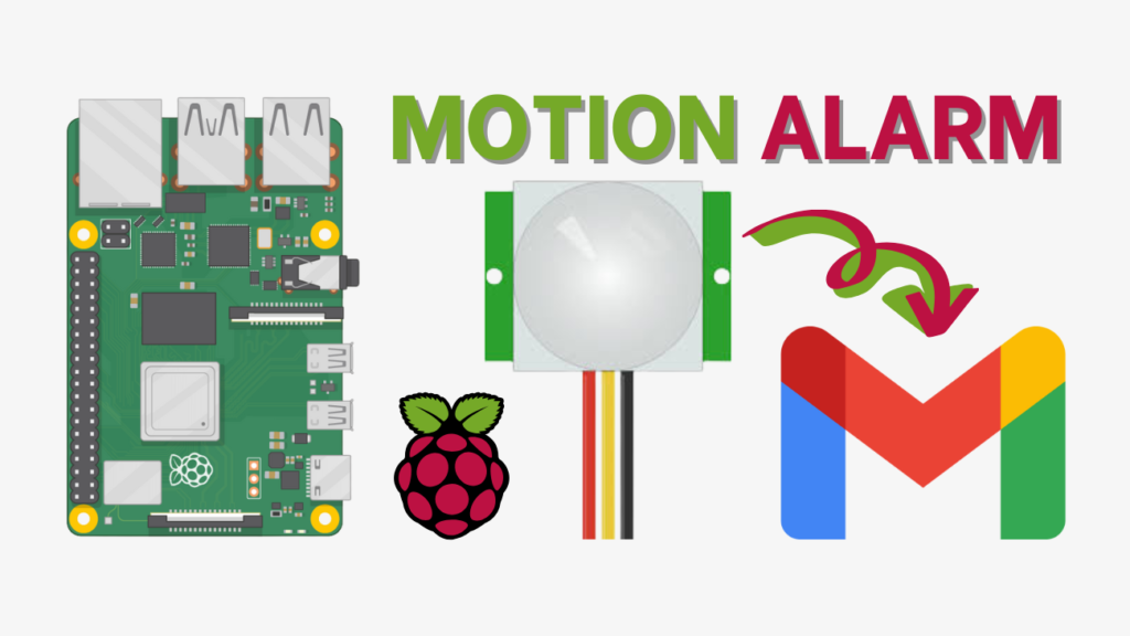 Raspberry Pi: Motion Detection with Email Notifications (Python)