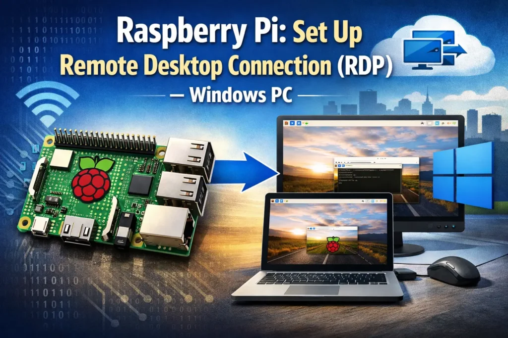 Raspberry Pi: Set Up Remote Desktop Connection (RDP) – Windows PC