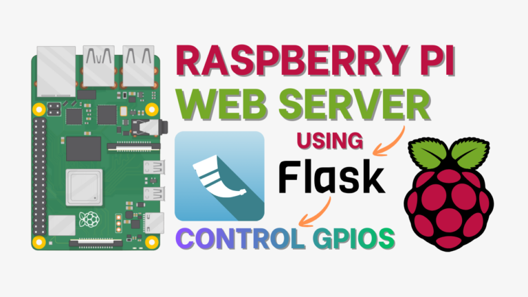 Raspberry Pi Web Server using Flask to Control GPIOs