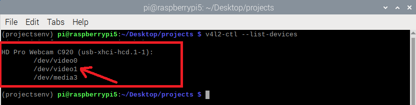 Set Up USB Camera for OpenCV Projects with Raspberry Pi 9 Raspberry Pi list all USB devices try different id