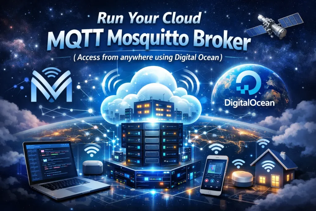 Run Your Cloud MQTT Mosquitto Broker (access from anywhere using Digital Ocean)