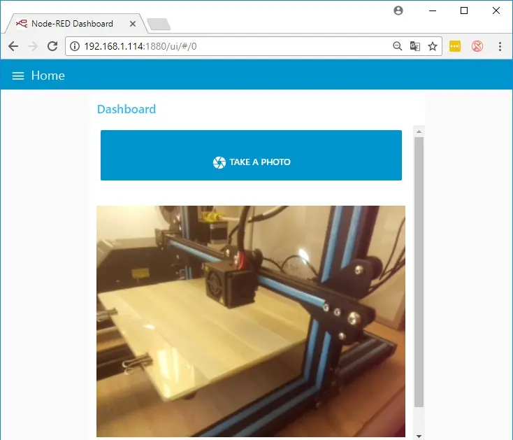 TAKE A PHOTO button