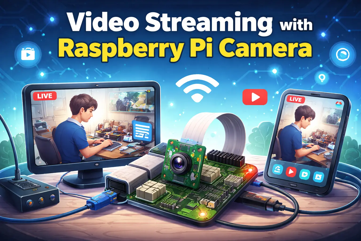 Video Streaming with Raspberry Pi Camera