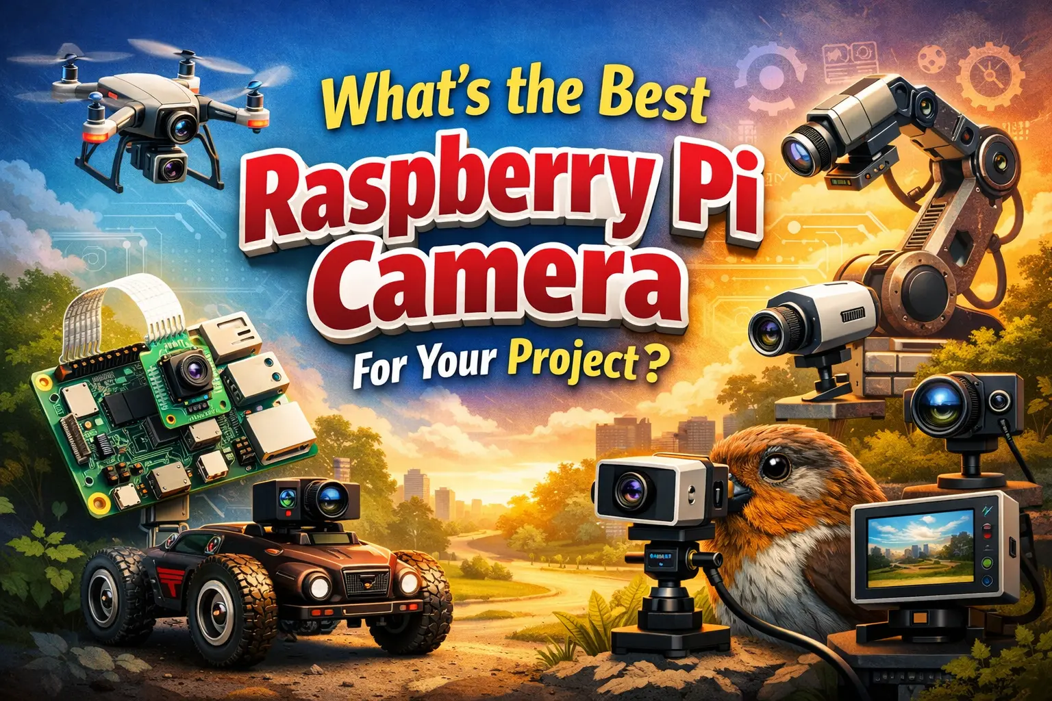 What’s the Best Raspberry Pi Camera For Your Project