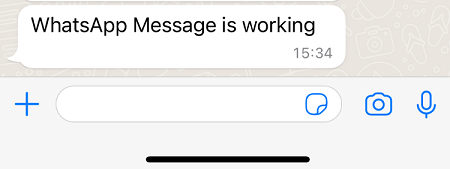 Sending Messages to WhatsApp with Node-RED Testing Flow