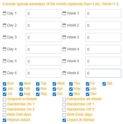 Node-RED with Big Timer Node: Create Complex Automation Schedules Easily 12 Big Timer Exclude special weekdays