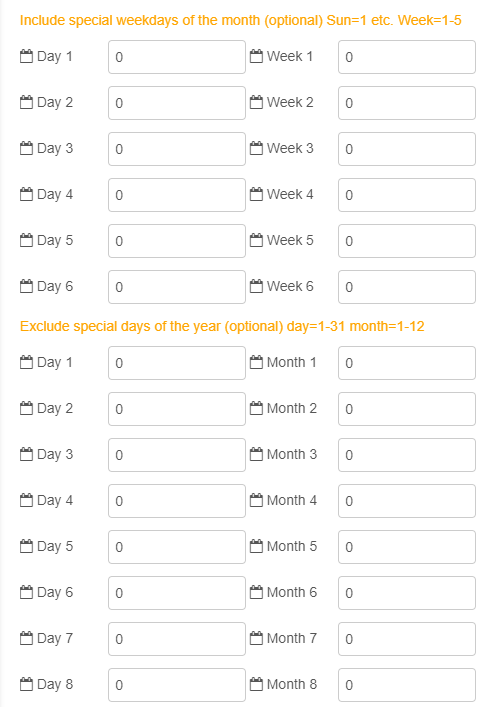 Node-RED with Big Timer Node: Create Complex Automation Schedules Easily 11 Big Timer Node Include and Exclude Special days