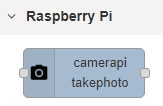 Car Plate Recognition System with Raspberry Pi and Node-RED 7 camera pi take photo node