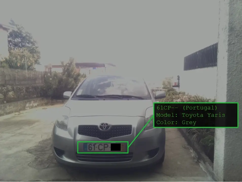 Car Plate Recognition System with Raspberry Pi and Node-RED 36 car photo demo