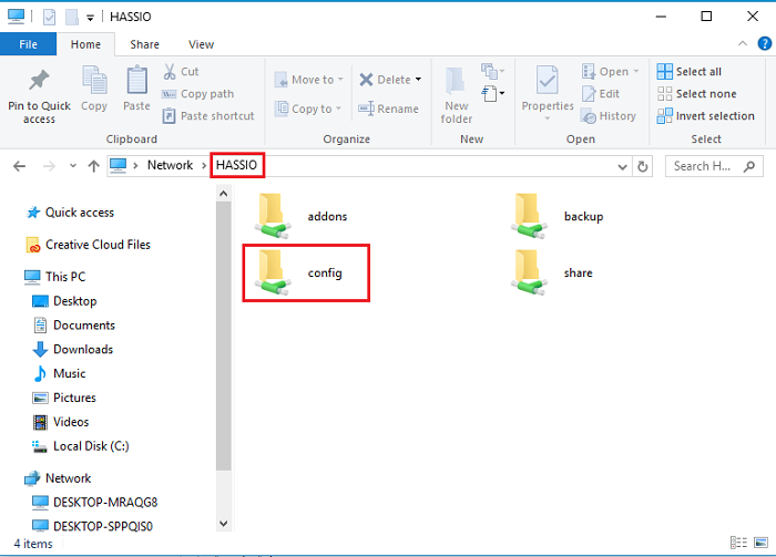 Getting Started with Home Assistant on Raspberry Pi 12 hass io folders